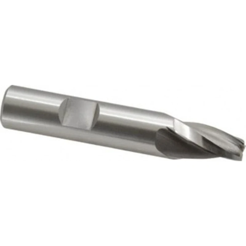 OSG 10 per Side 1/4 Small End Diam 3/4 LOC 3-Flute Cobalt Tapered Square End Mill Uncoated, 1/2 Shank Diam, 2-3/4 OAL...